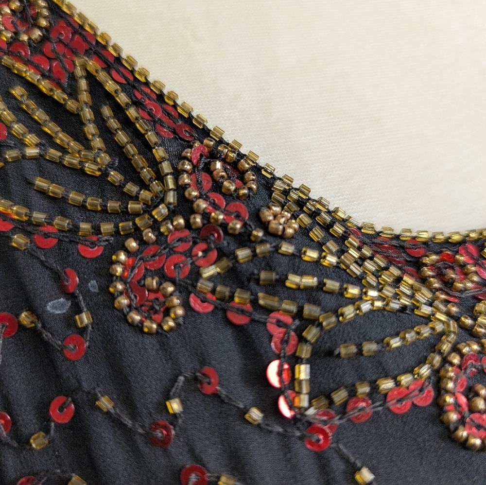 Stenay Beaded Sequin Top - image 3